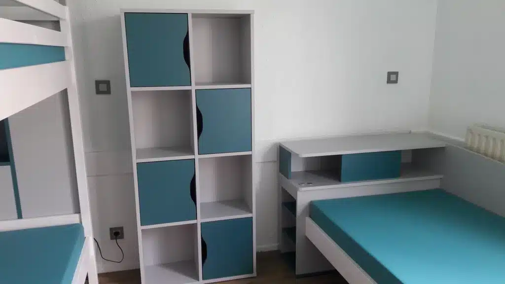 chambre d internat mfr rhone lit superpose etageres modulabl
