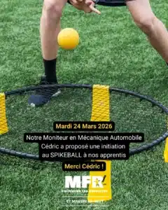 mfr cfa saint martin en haut initiation au spikeball le 24 m