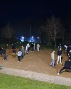 tournoi de spikeball a la mfr de saint martin en haut rhone